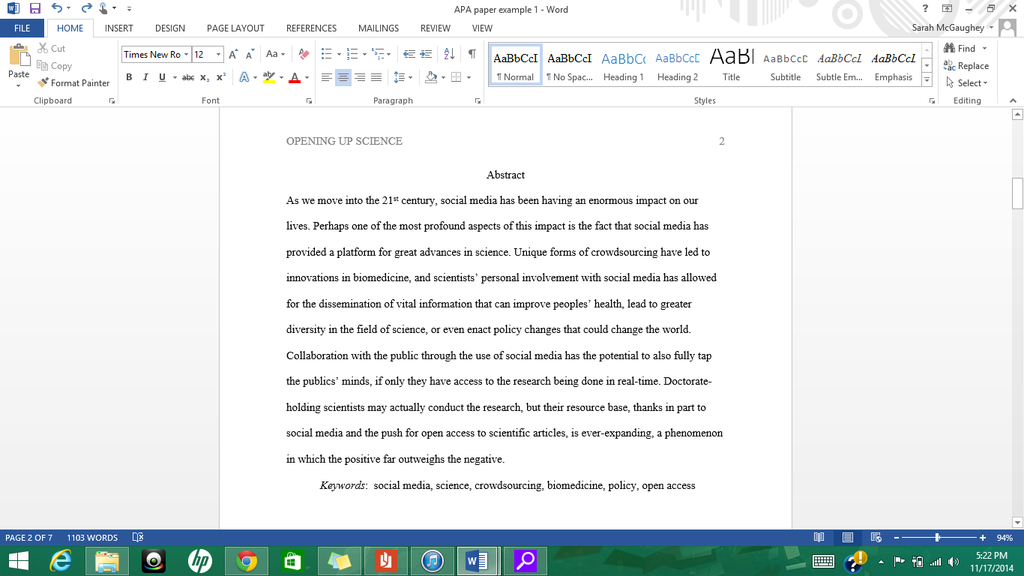 Formatting Apa Style In Microsoft Word 13 9 Steps Instructables Formatting Apa Style In Microsoft Word 13 9 Steps Instructables