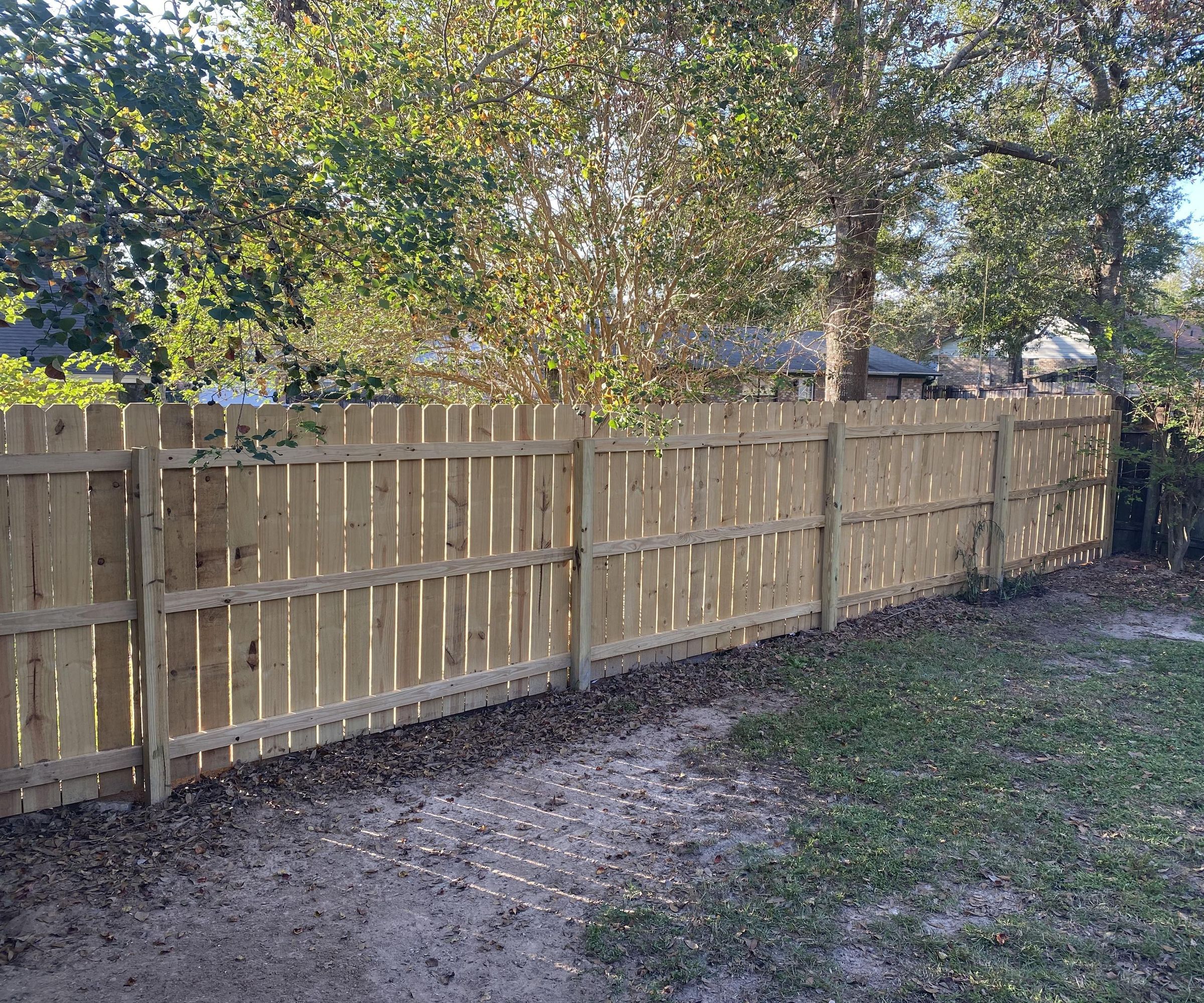 dog ear fencing