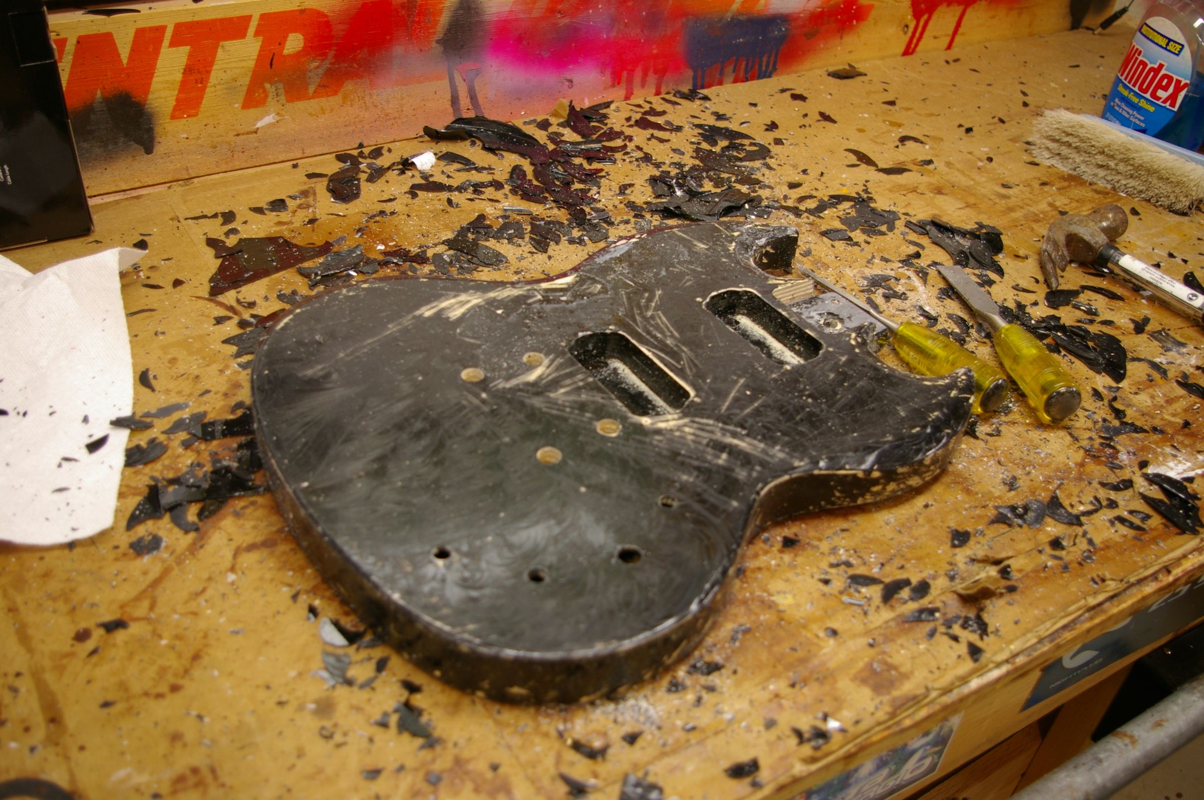 Refinish and Reshape a Solid Body Electric Guitar 9 Steps (with