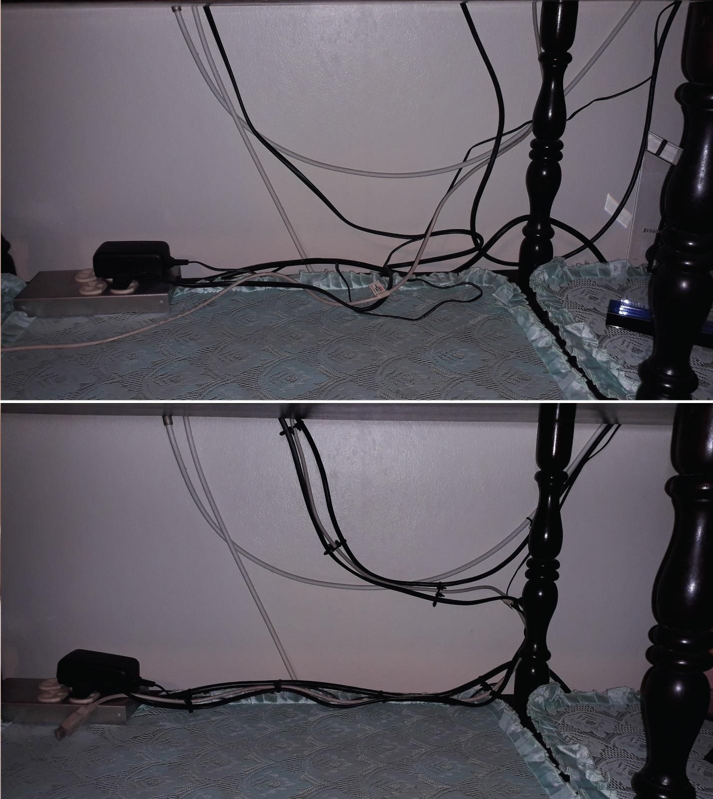 Zip Tie Cable Management 8 Steps Instructables
