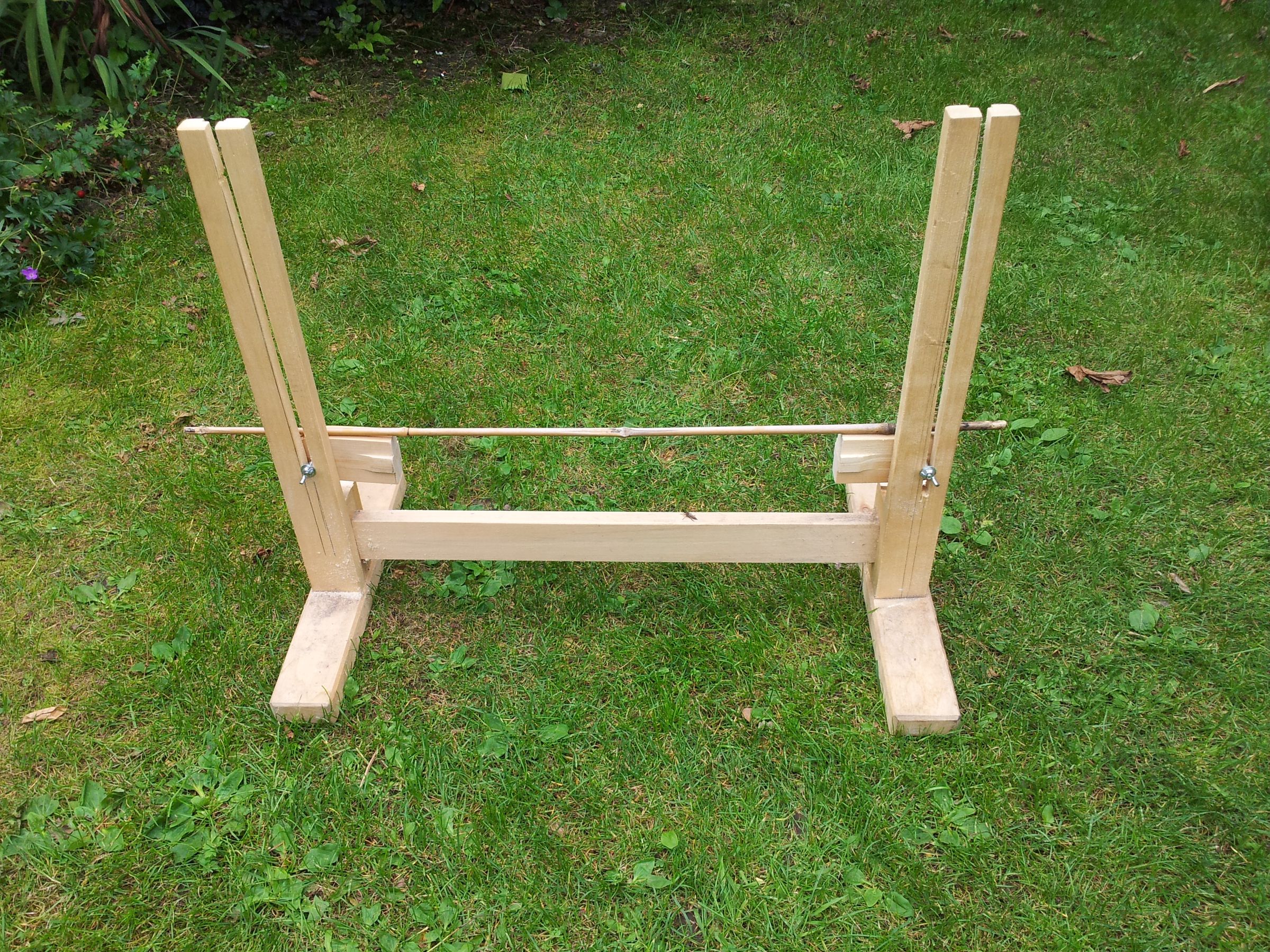 Simple Heightadjustable Dog Hurdles 3 Steps Instructables