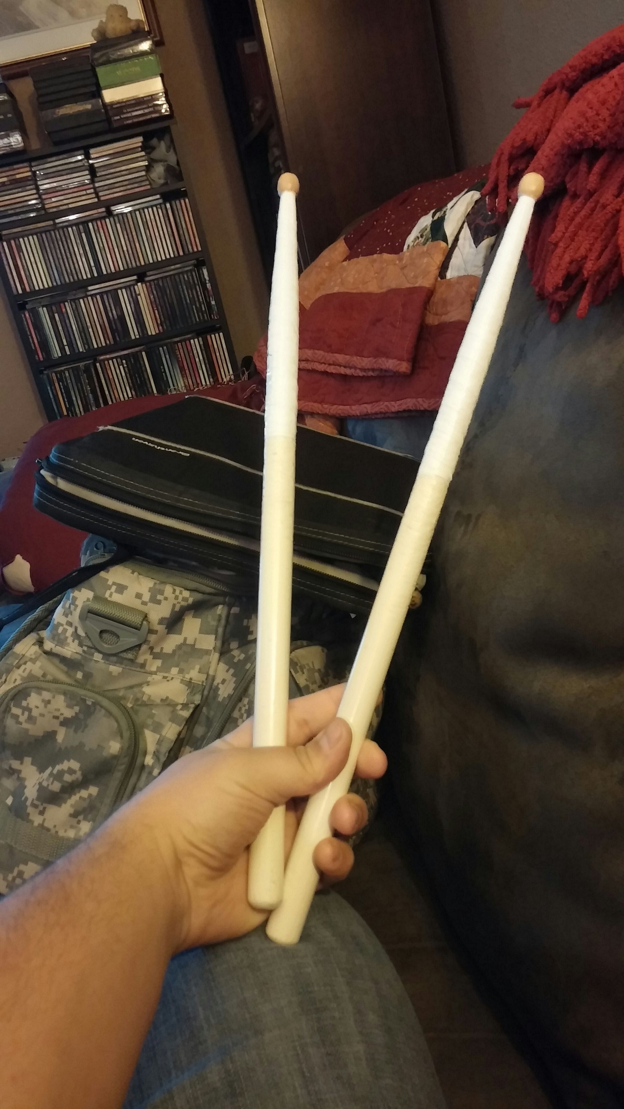 Taping Drumsticks 3 Steps Instructables