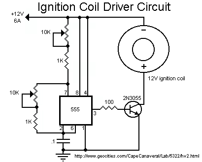 Electronic Ignition Coil Wiring Diagram - Ignition Coil Circuit Wiring