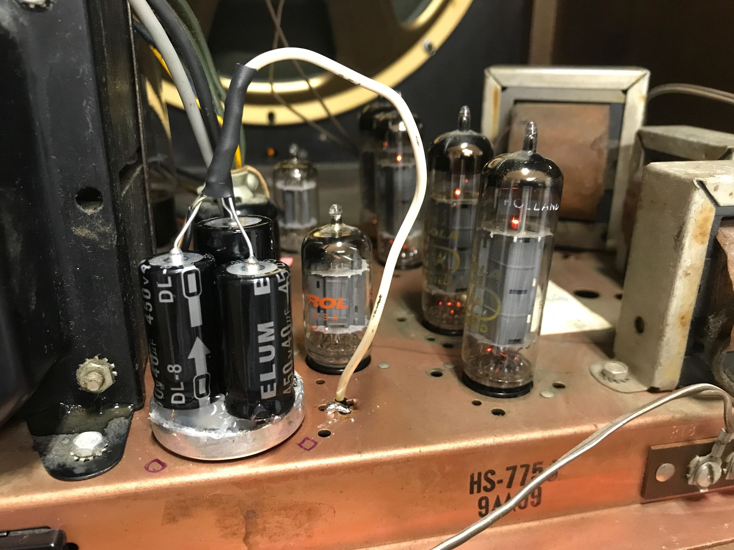 Tube Radio Capacitor Can Replacement 6 Steps (with Pictures