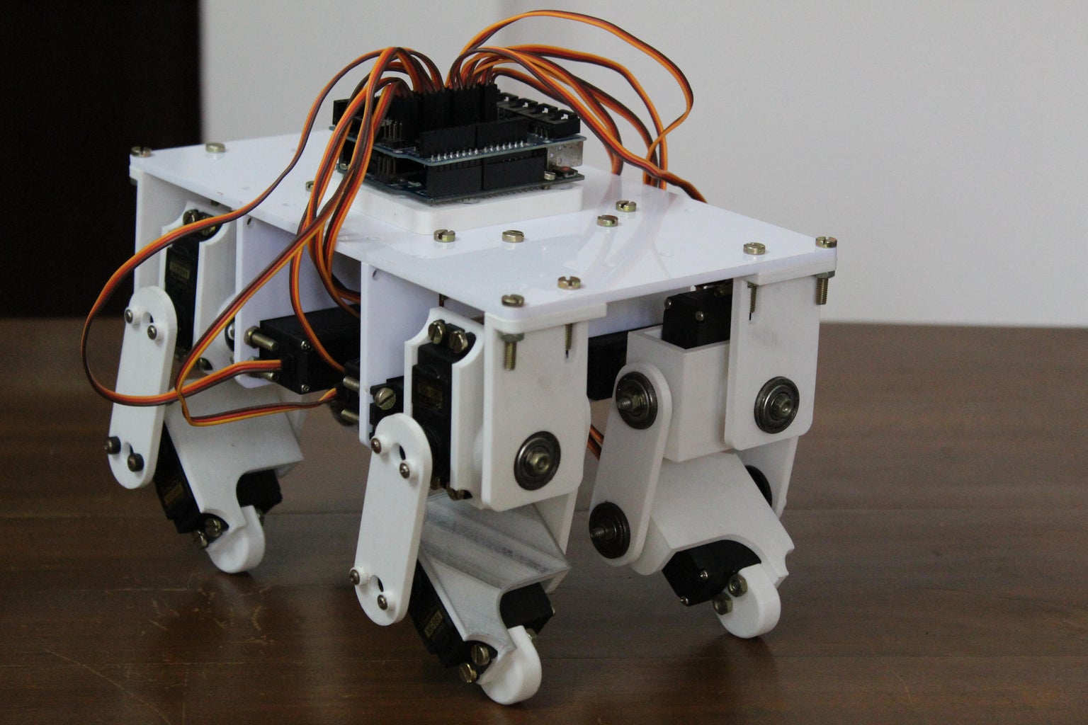 3D Printed Arduino Powered Quadruped Robot : 13 Steps (with Pictures ...
