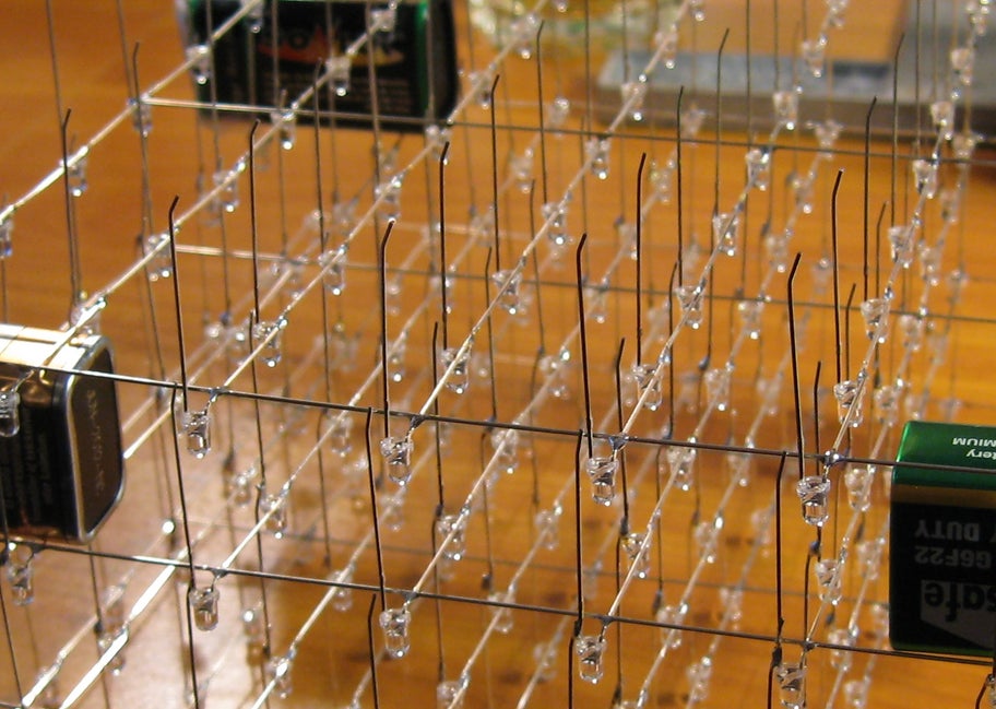 Build the Cube: Bend the Pins