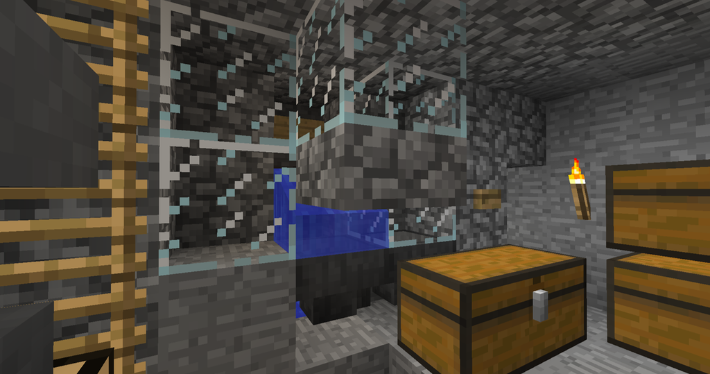 Making A Minecraft Mob Grinder With A Skeleton Zombie Mob Spawner In Version 1 5 2 4 Steps Instructables