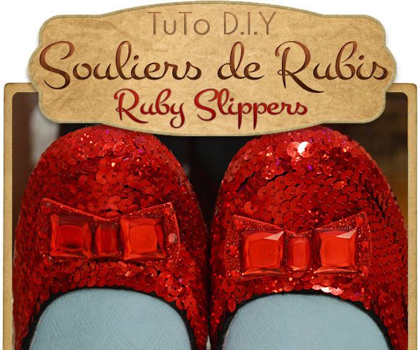 { ruby slippers } DIY Project DIY Project Image