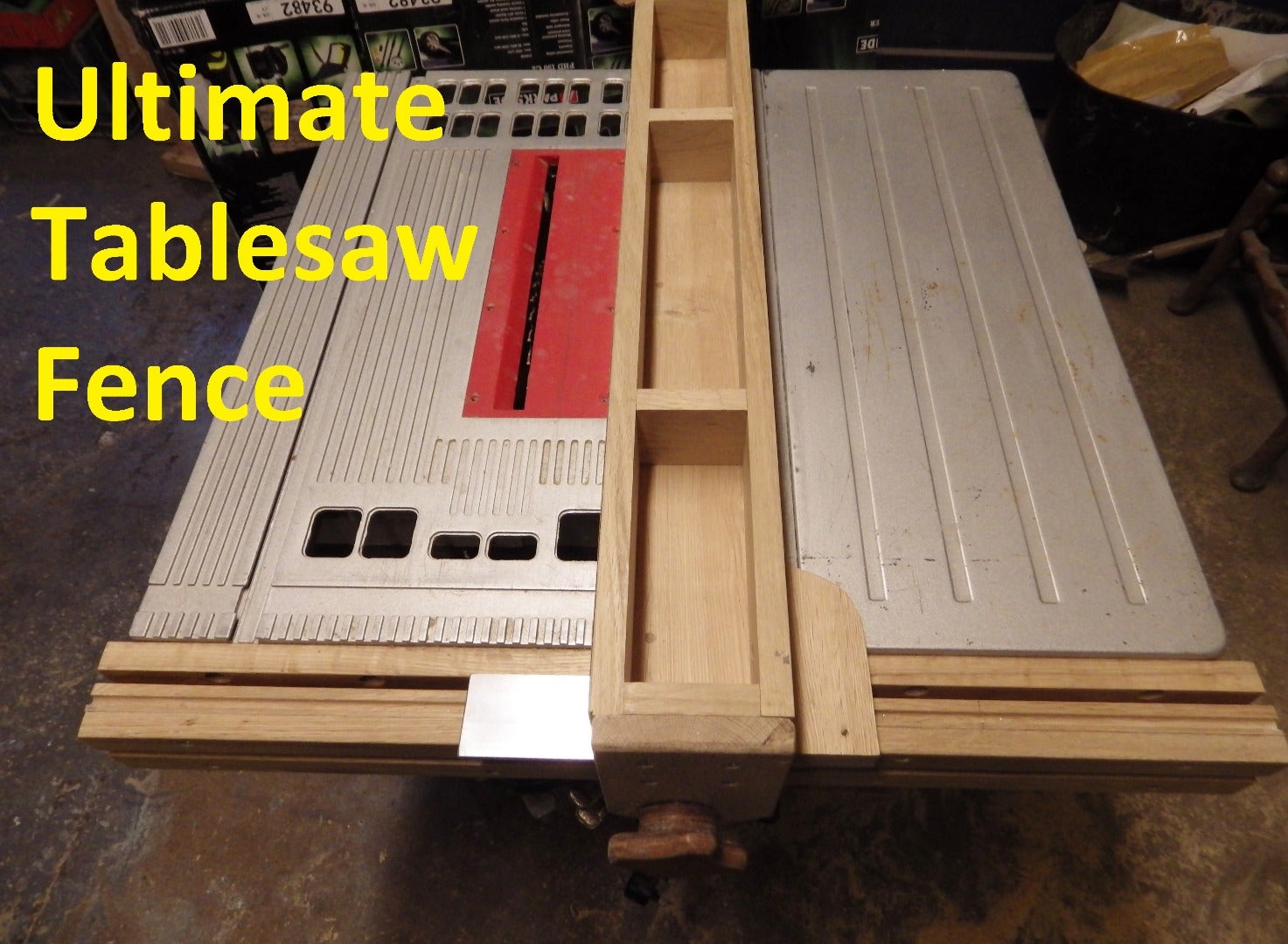 The Ultimate Table Saw Fence 6 Steps With Pictures Instructables - Diy Rip Fence For Ryobi Table Saw The Ultimate Table Saw Fence 6 Steps With Pictures Instructables - Diy Rip Fence For Ryobi Table Saw