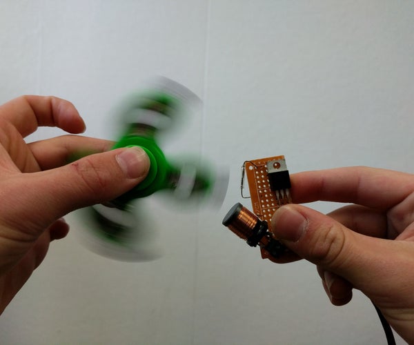 Electromagnetic Fidget Spinner Accelerator