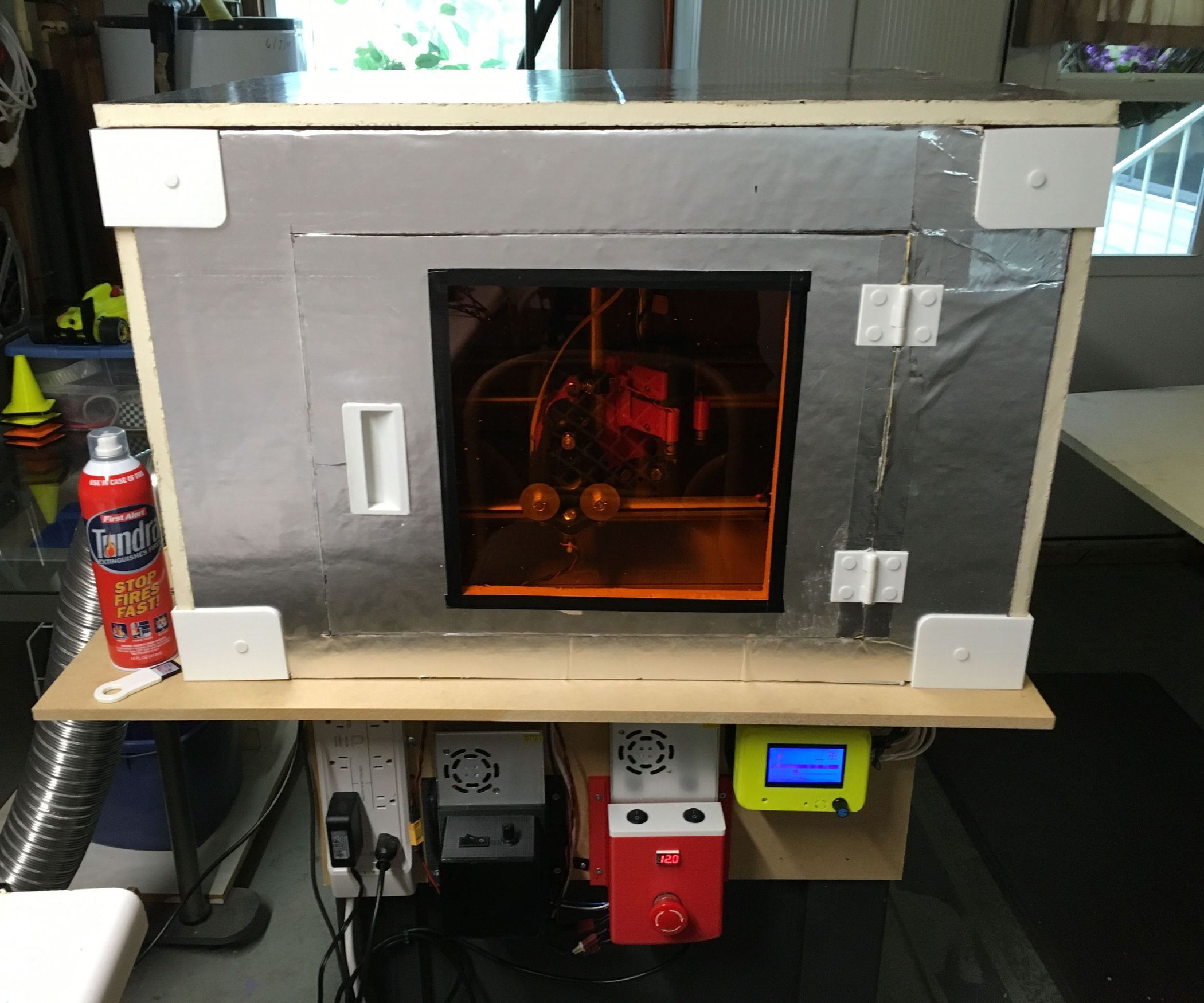 MPCNC 525 Laser and Enclosure 6 Steps Instructables