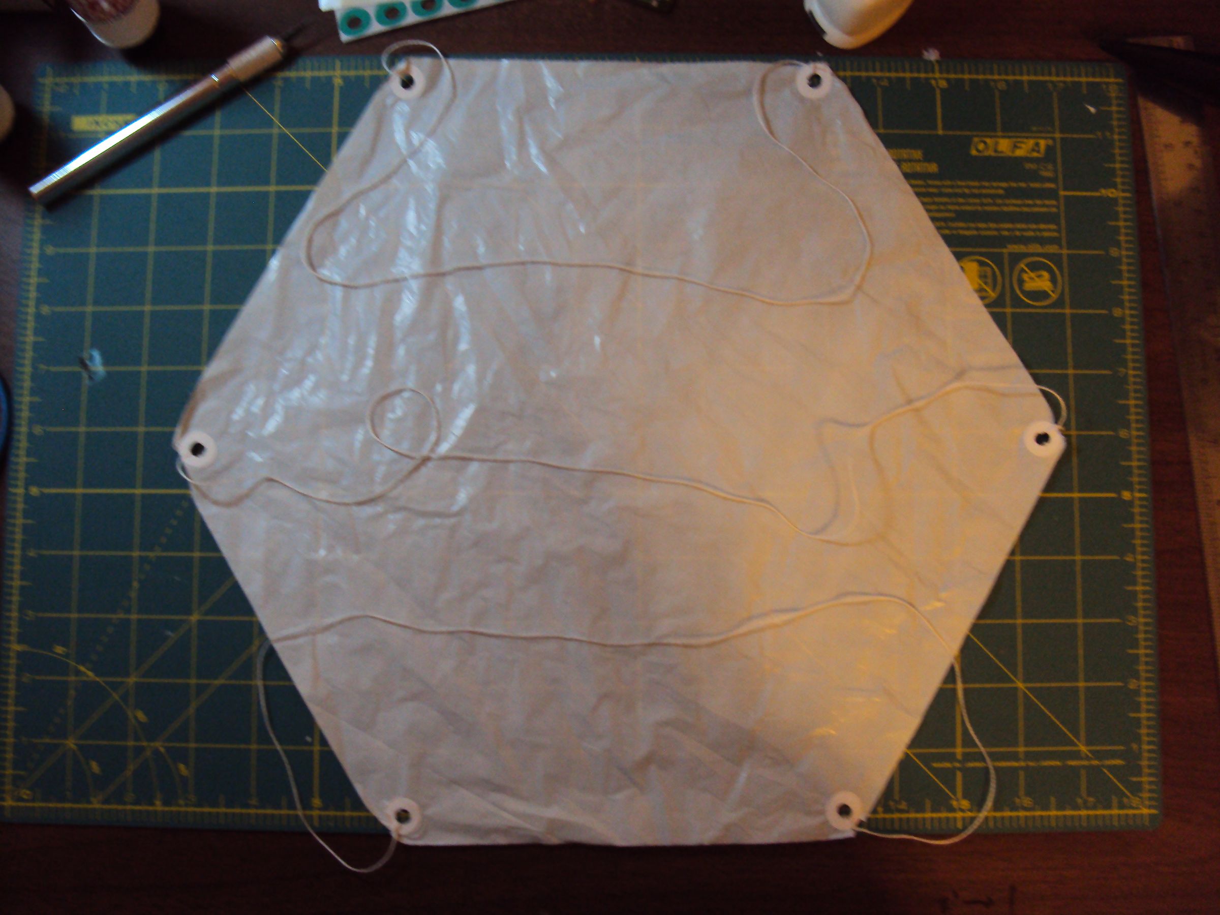 DIY Model Rocket Parachute 8 Steps Instructables