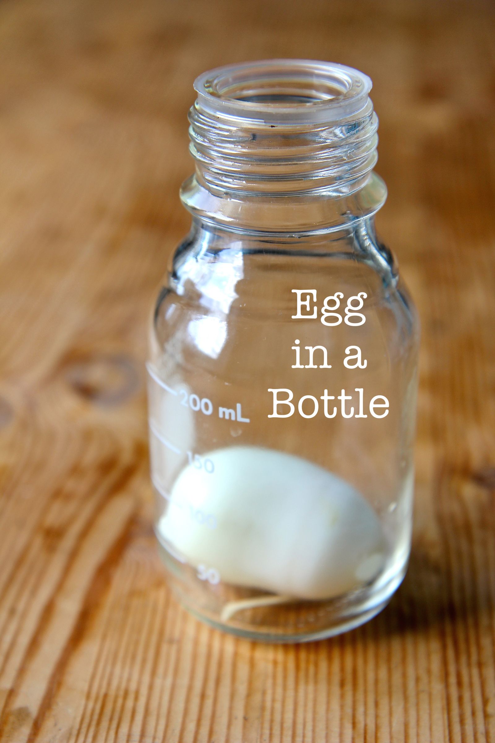 How To Get an Egg Through a Bottleneck 8 Steps (with Pictures) Instructables