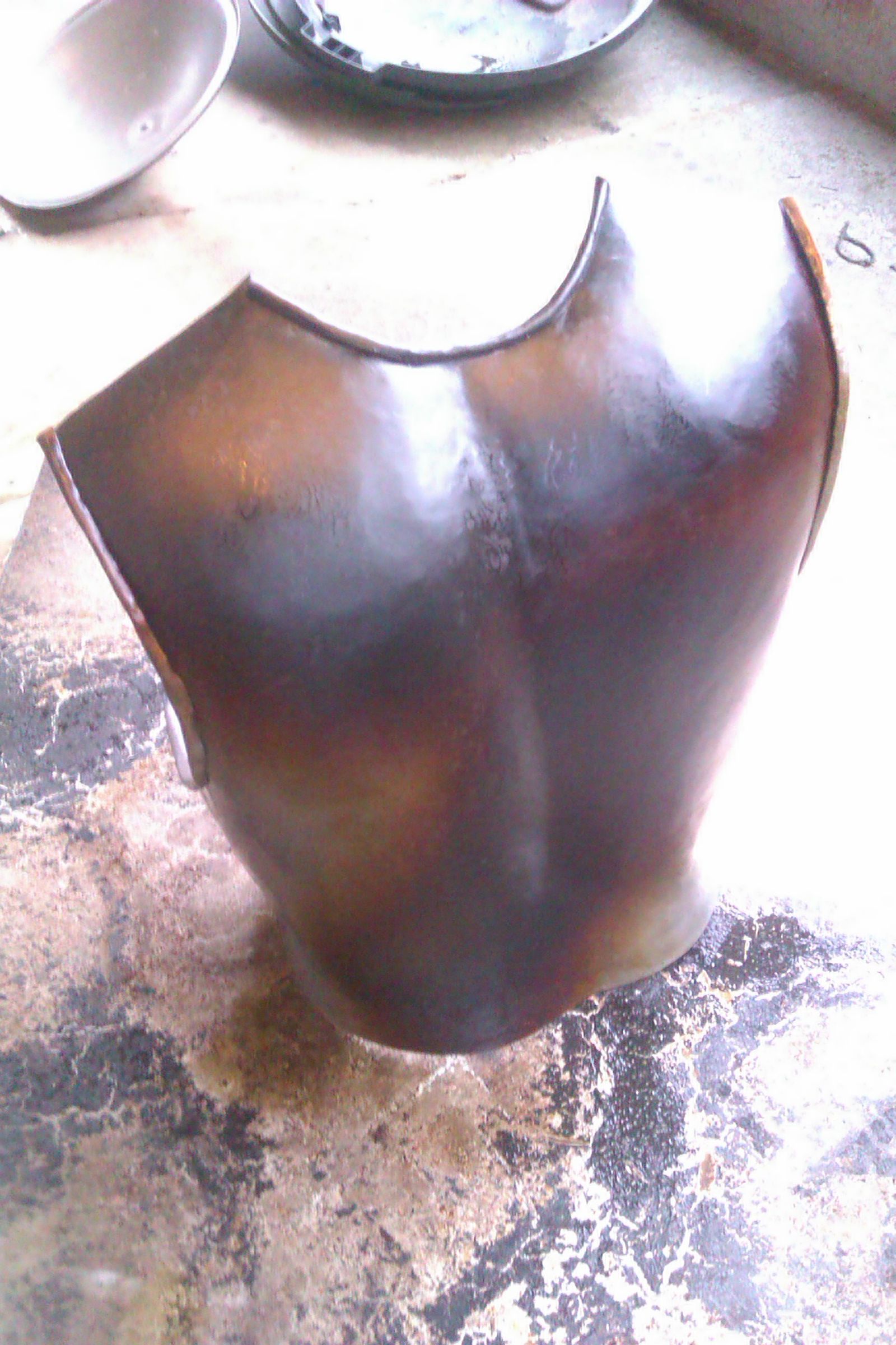 How to Blacken Armour 3 Steps Instructables