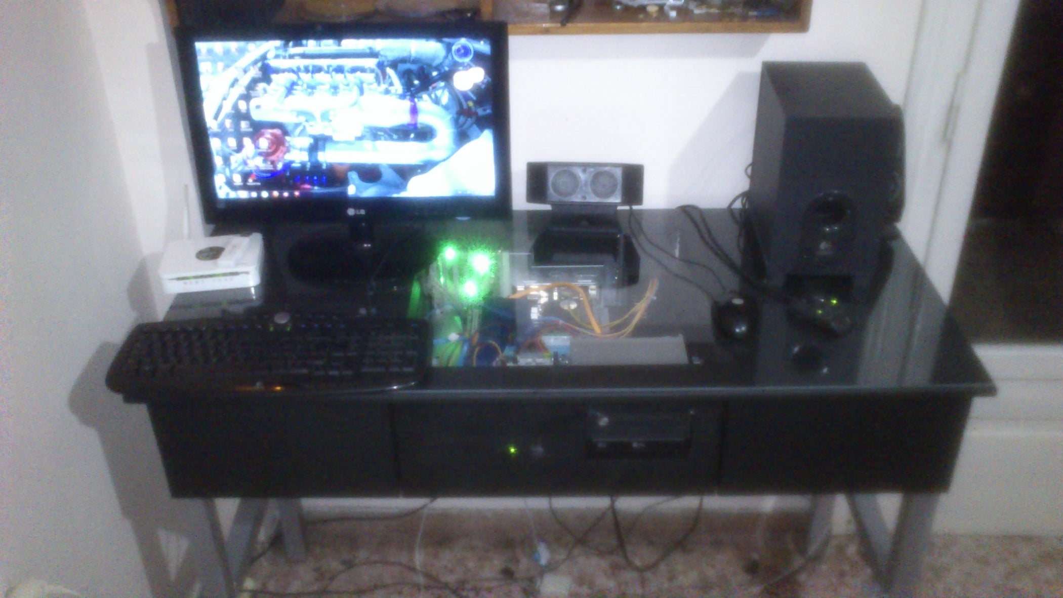 Pc Desk Case 4 Steps Instructables