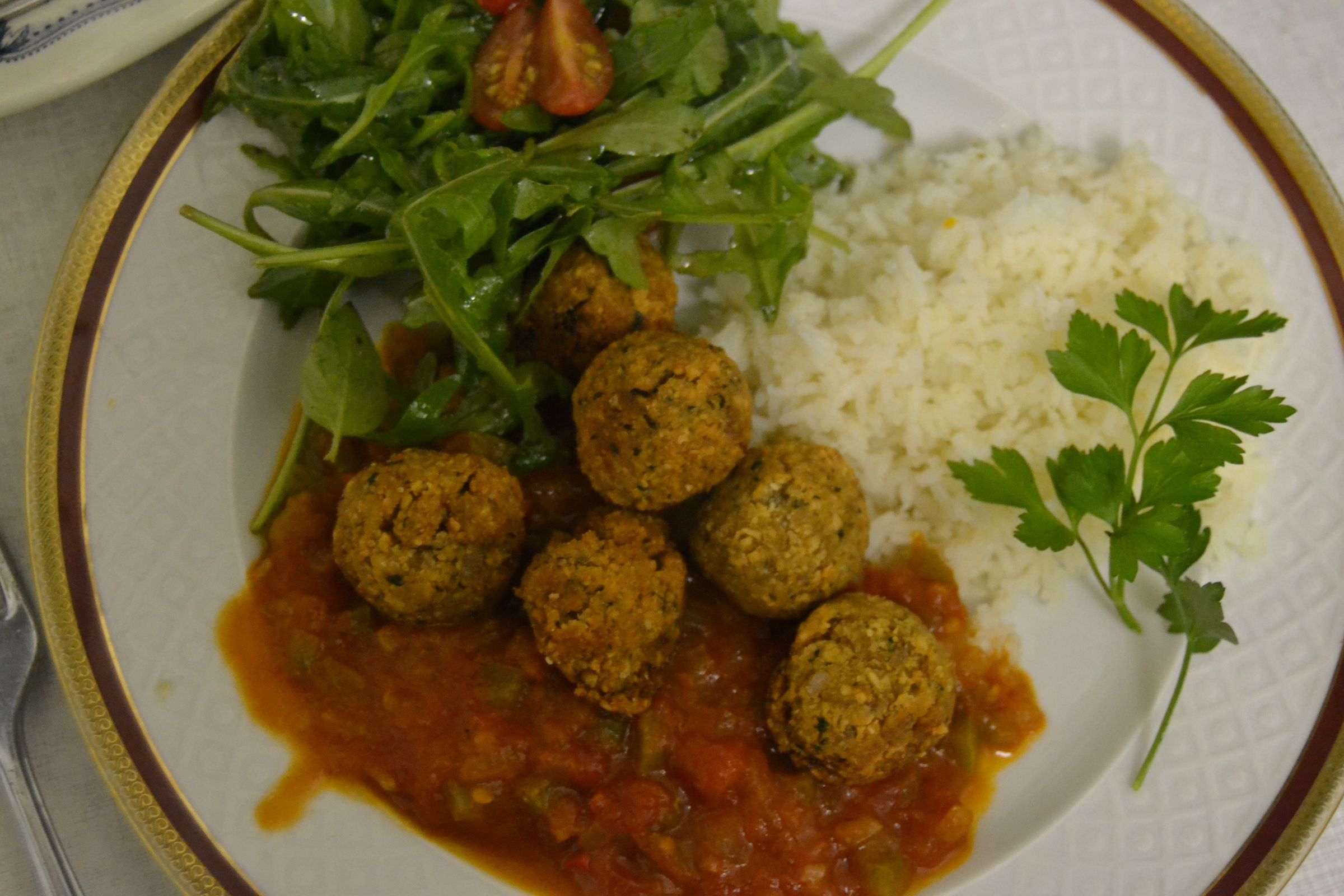 Peanut Balls -  an Easy Vegan Meatball Alternative