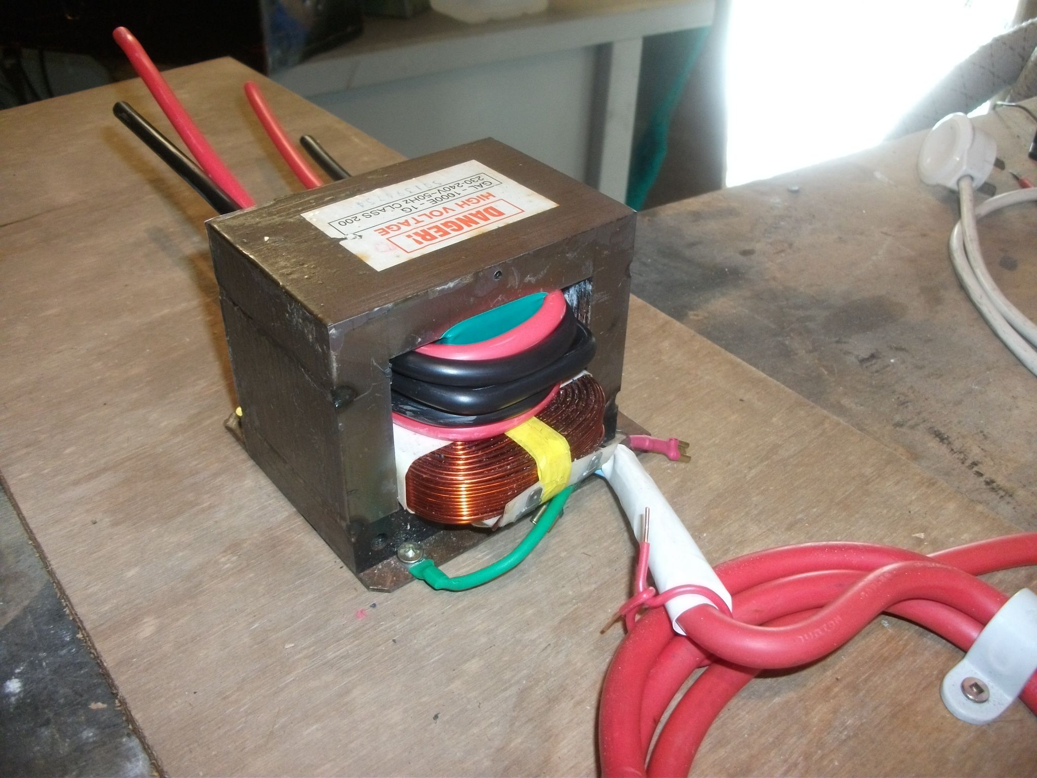 MOT Spot Welder 6 Steps Instructables