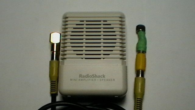 mini amplifier speaker radio shack