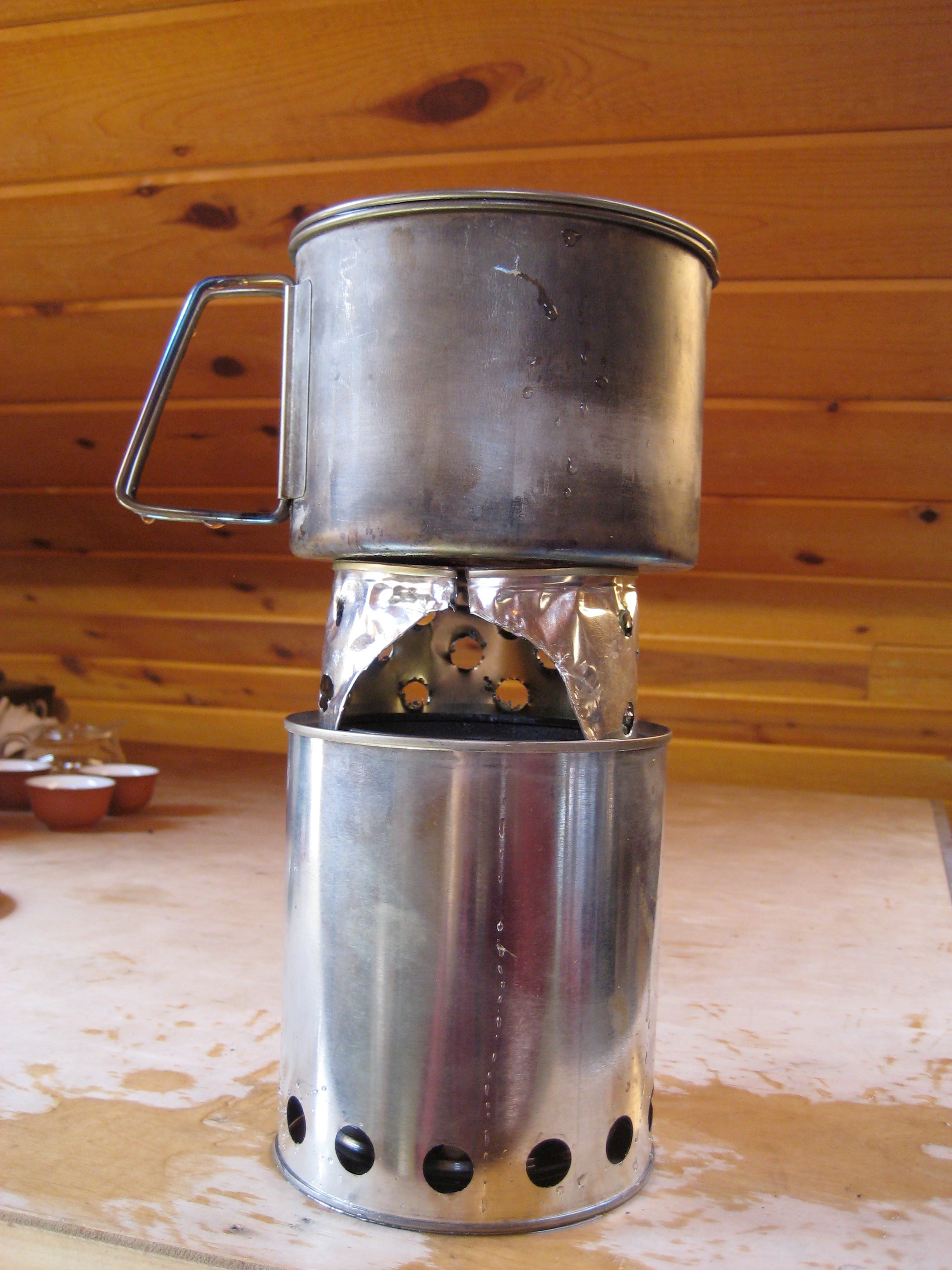 Woodgas Can Stove 14 Steps (with Pictures) Instructables