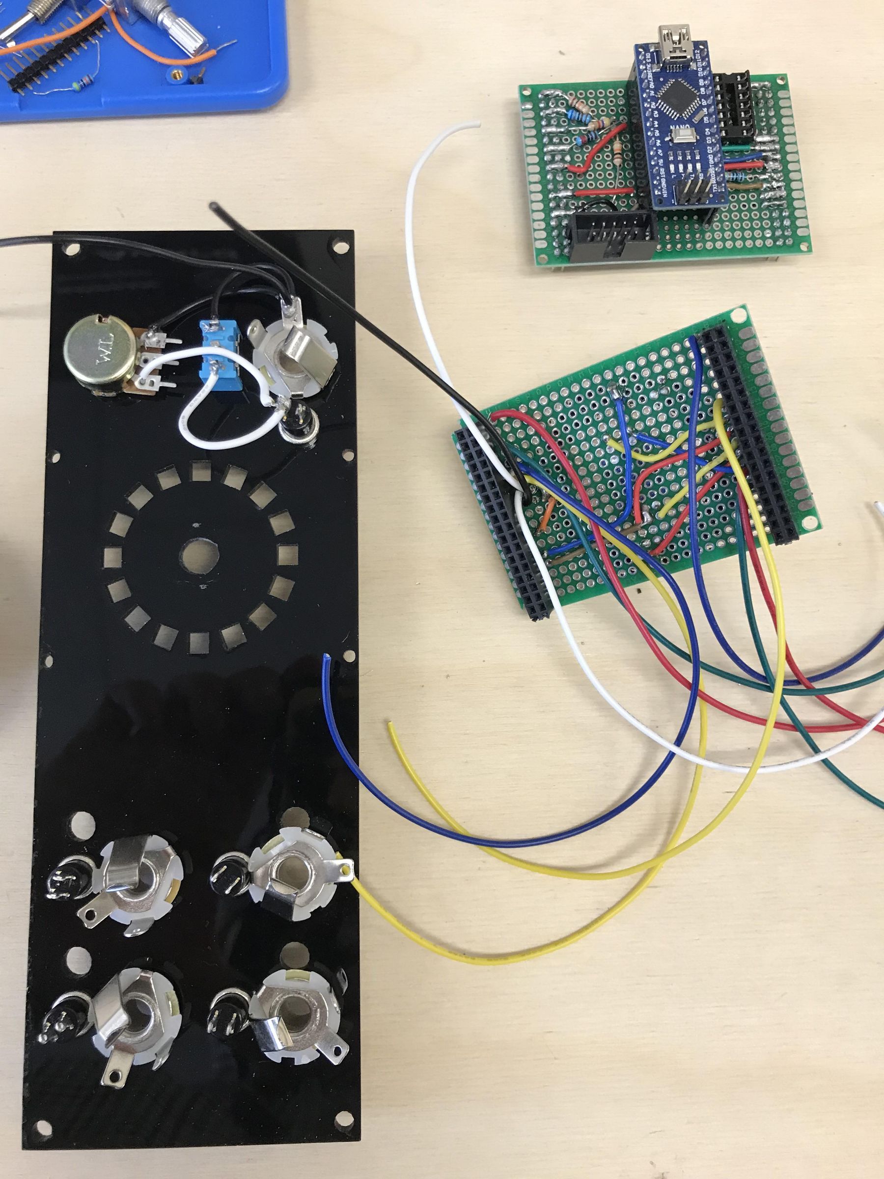 Euclidean Rhythm Drum or Synth Sequencer Module 6 Steps (with
