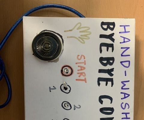 DIY guide for Hand-wash Timer with step-by-step instructions