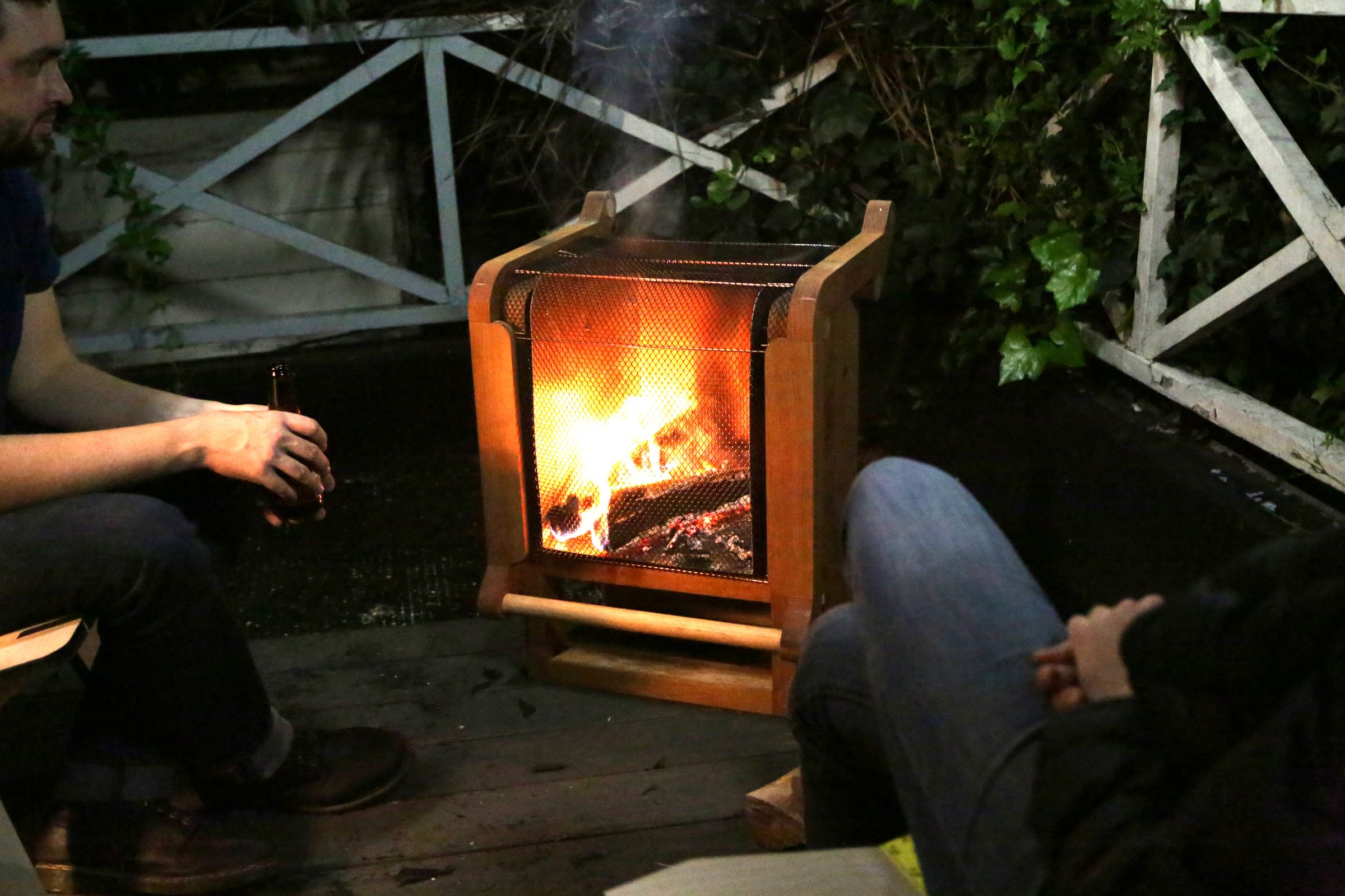 Wooden Fire Pit 17 Steps With Pictures Instructables