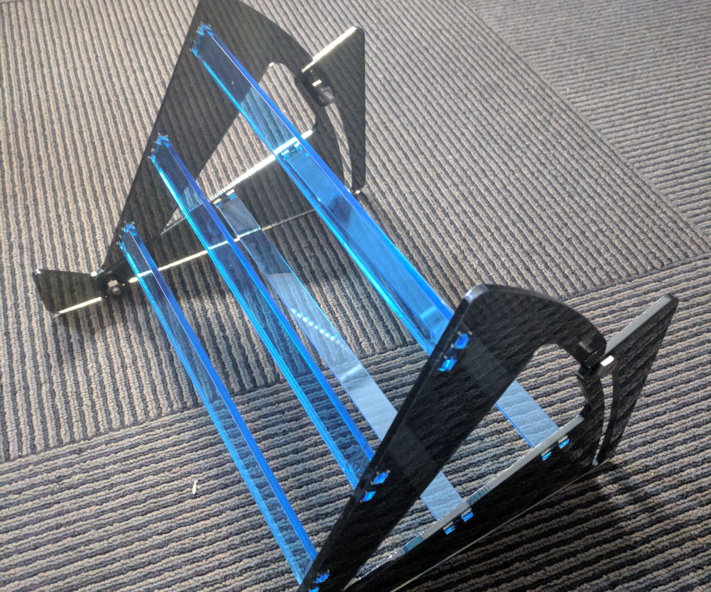 DIY guide for Adjustable Laser-Cut Bookstand with step-by-step instructions
