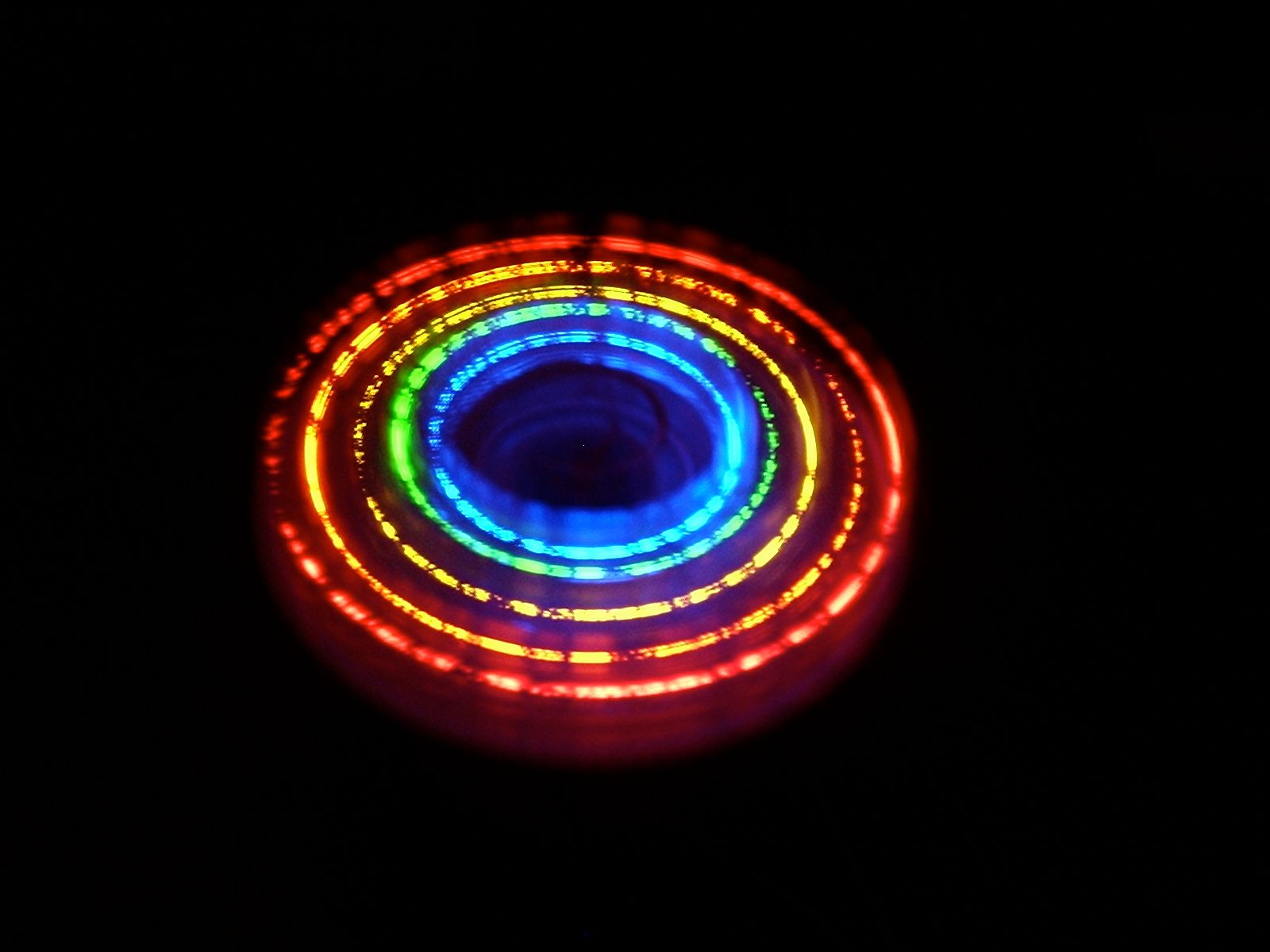 How to Build This Amazing Spinning Rainbow Light Wheel!!! 10 Steps