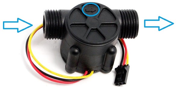 How to Use Water Flow Sensor - Arduino Tutorial : 5 Steps (with ...