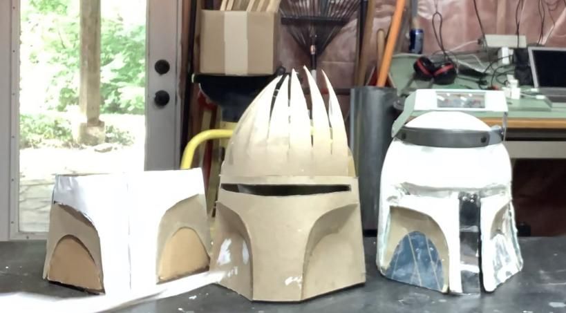 How to Make a Cardboard Costume Helmet