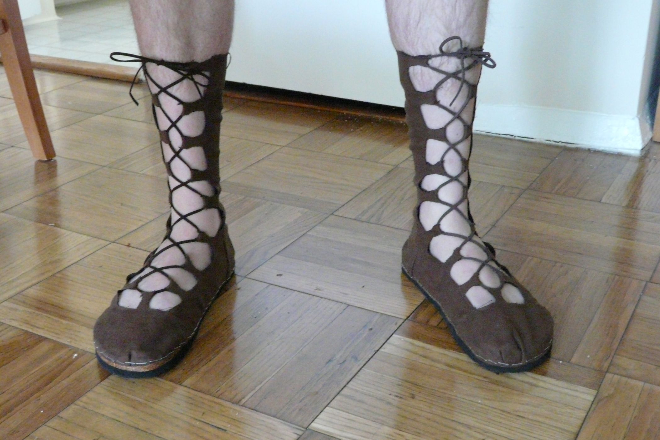 Ghillie Shoes for Your Renaissance Faire Costume 9 Steps (with