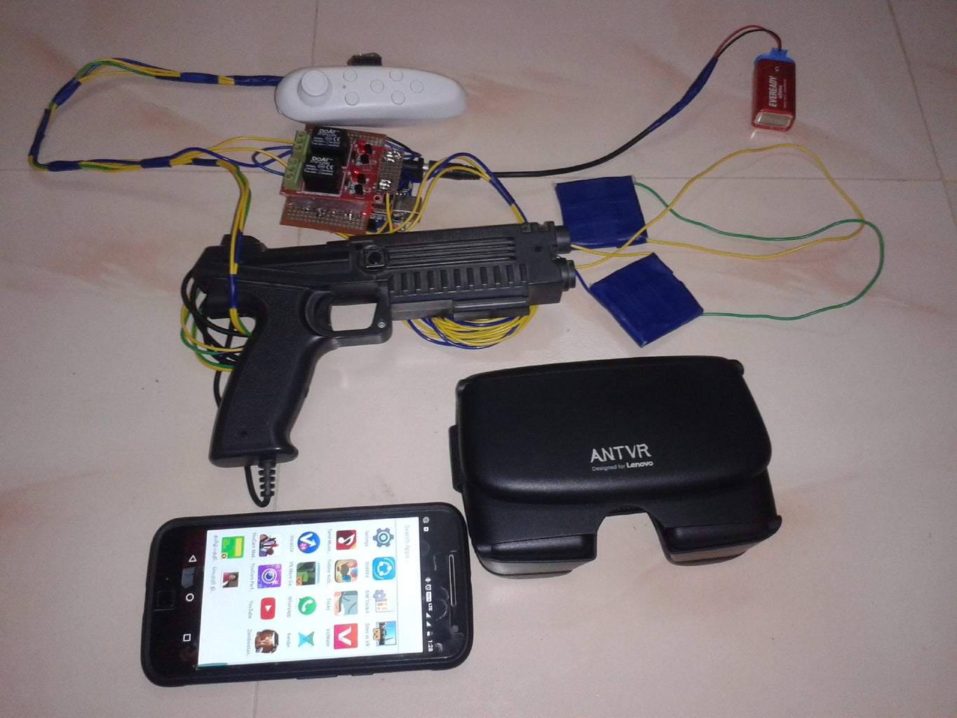 Walk and Shoot BT VR Station - Arduino : 16 Steps (with Pictures ...