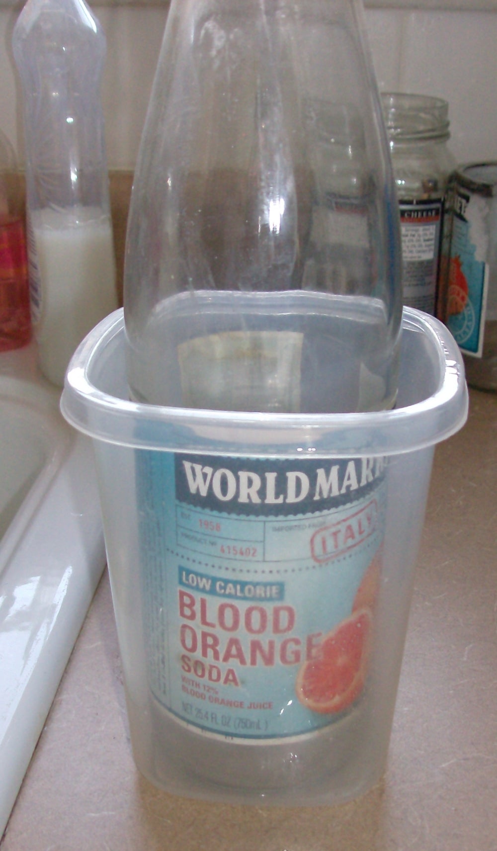 Easiest, Least Messy Way to Remove Labels From Glass Bottles ...