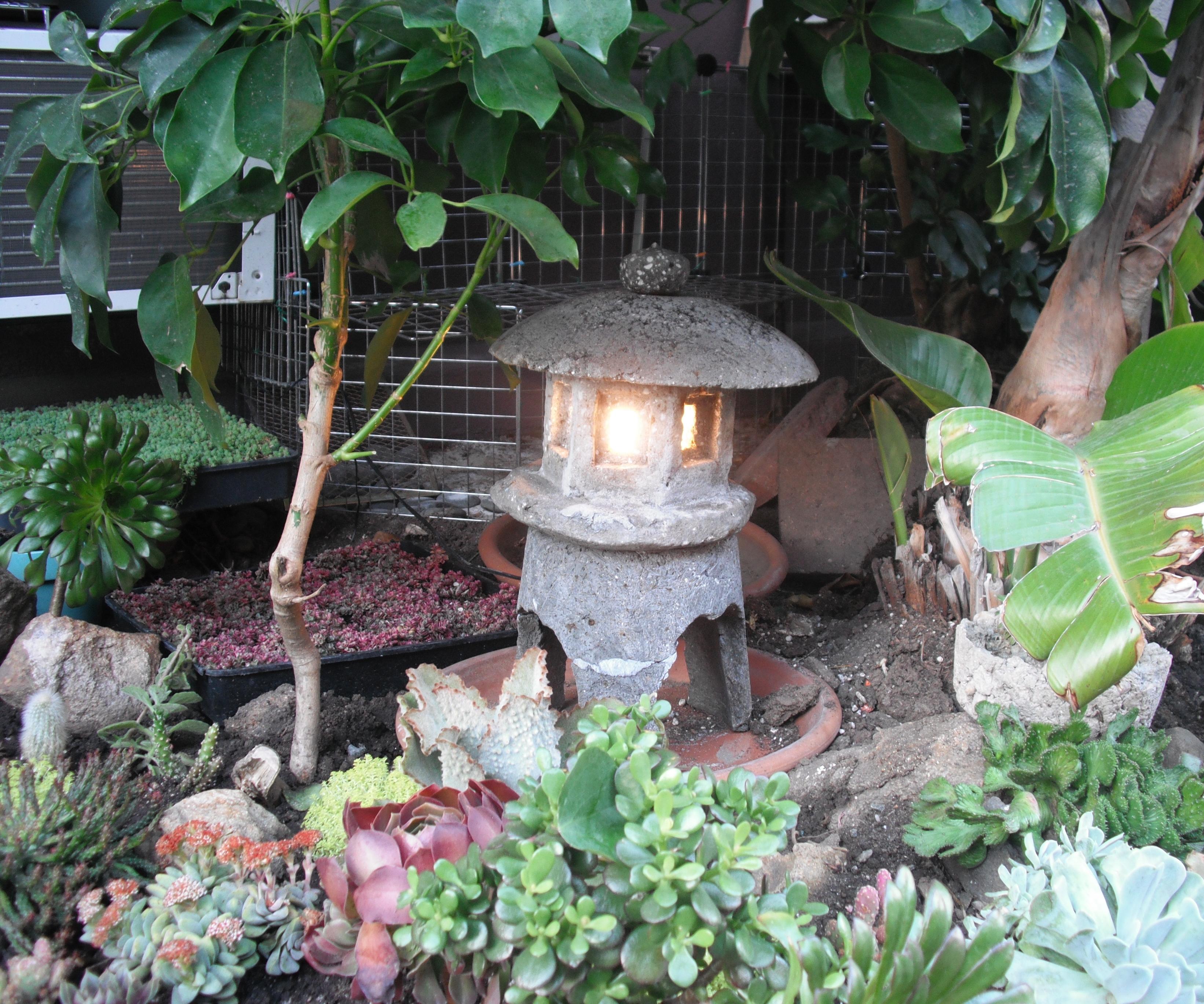 Make A Japanese Garden Lantern Out Of Hypertufa 4 Steps With Pictures Instructables Make A Japanese Garden Lantern Out Of, Diy Japanese Garden Ornaments