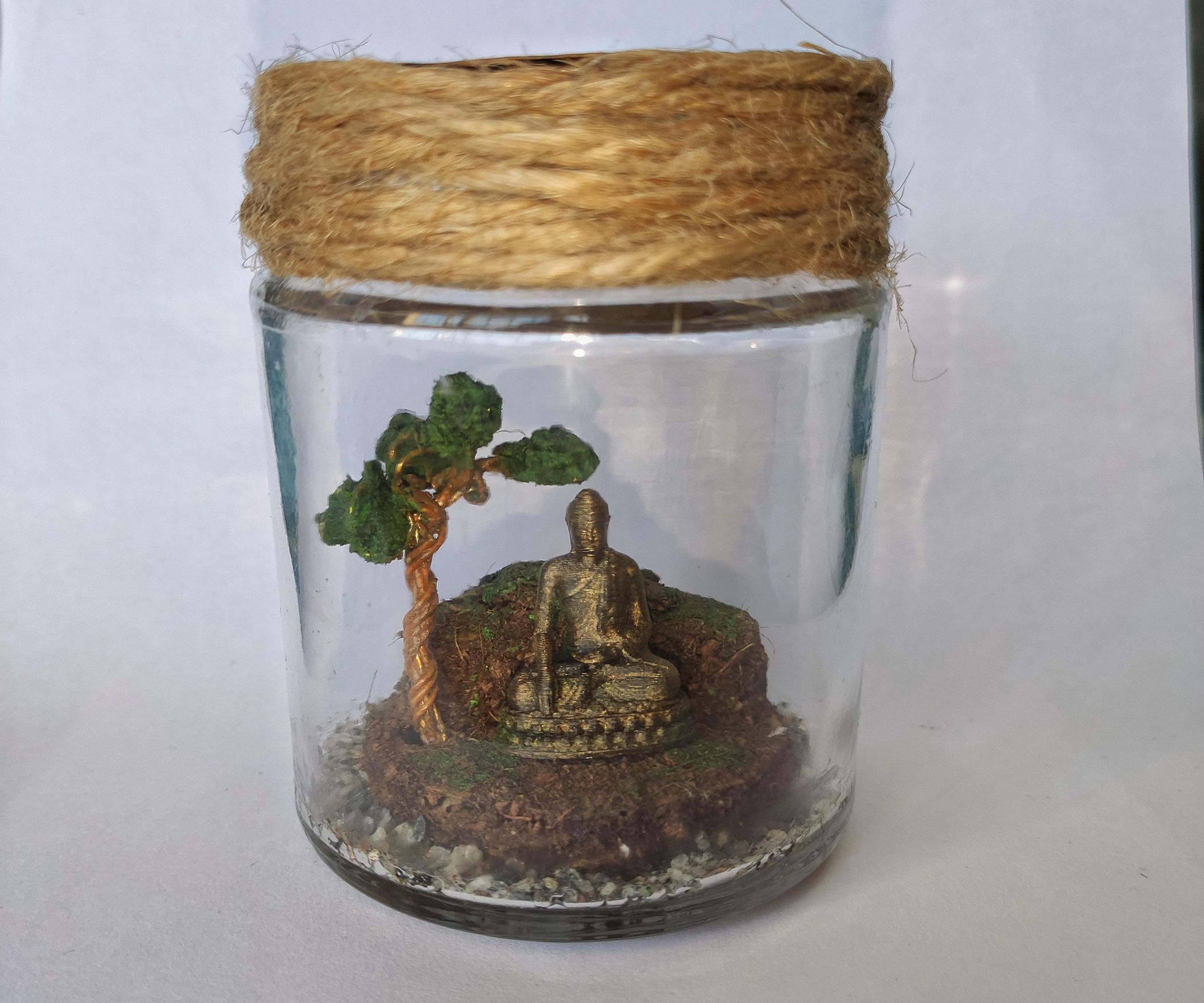 Meditating Buddha in a Bottle 4 Steps (with Pictures) Instructables