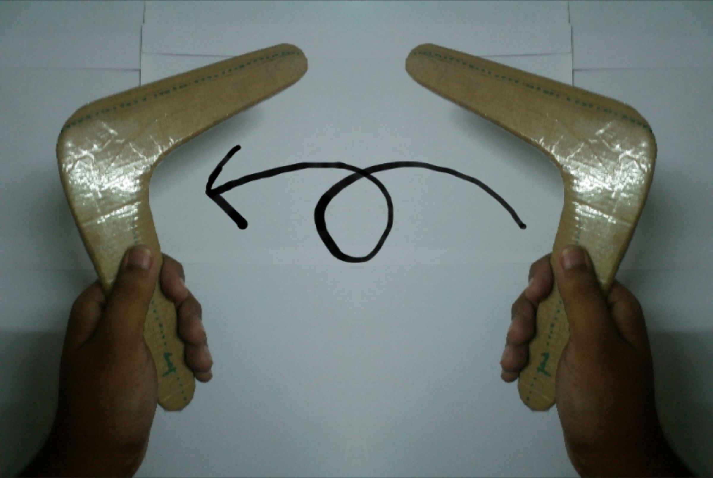 Cardboard Boomerang 9 Steps Instructables