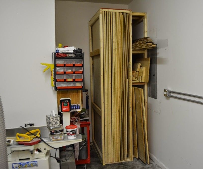 Sheet Goods Rack 5 Steps (with Pictures) Instructables
