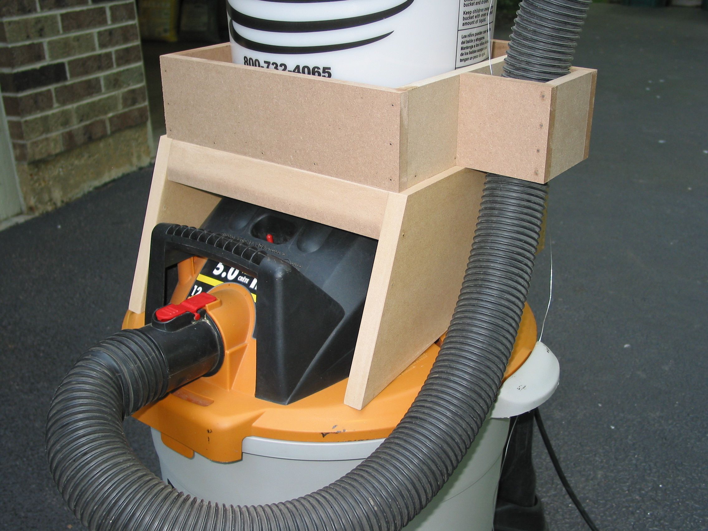 Dust Collector on Your Shop Vac 