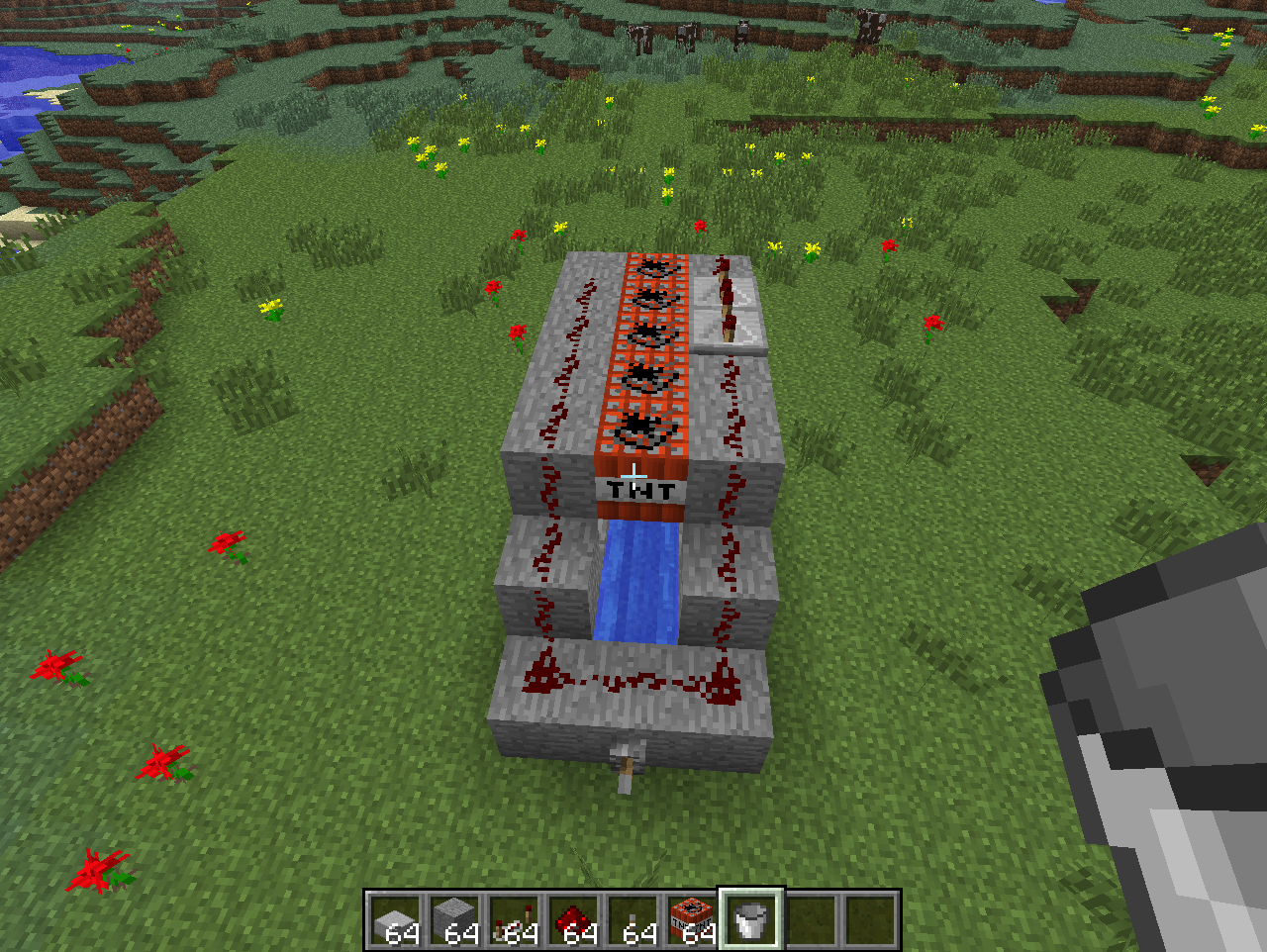 Minecraft T.N.T Cannon 9 Steps Instructables