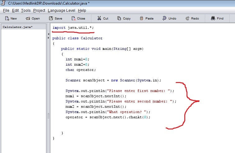 How To Make A Simple Calculator In Java 9 Steps Instructables How To Make A Simple Calculator In Java 9 Steps Instructables
