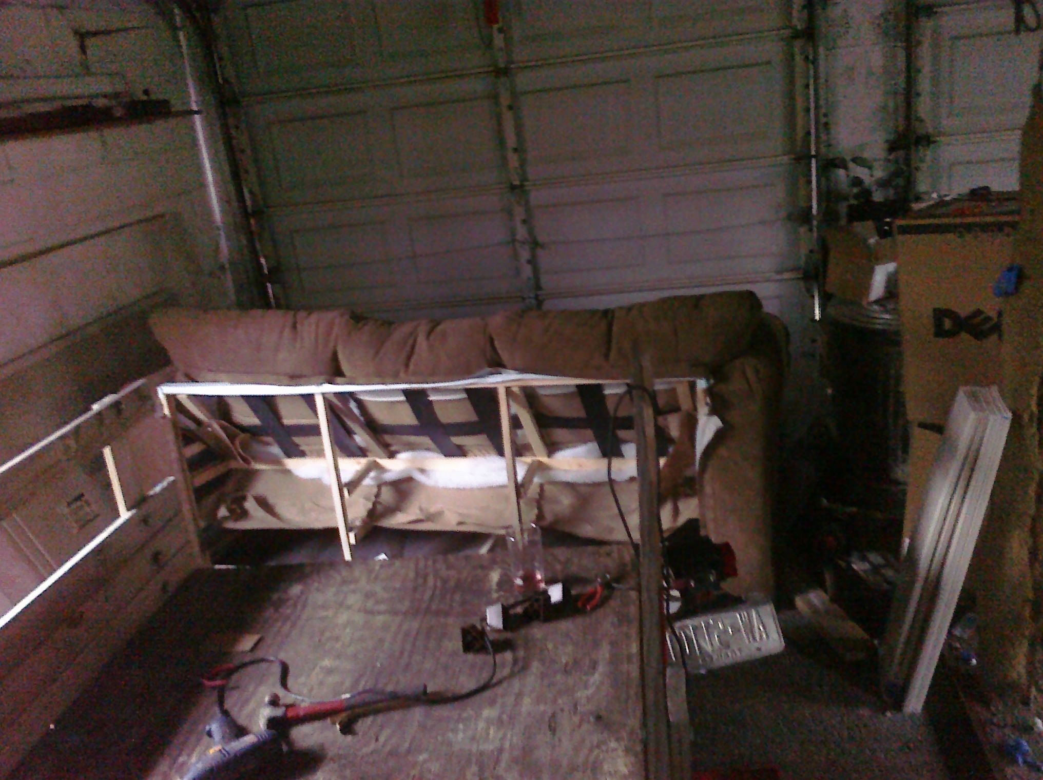 How to Move a Couch Through a Tight Door AKA How to Dissassemble a