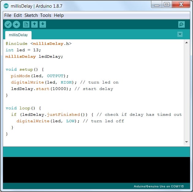 Coding Timers And Delays In Arduino 8 Steps Instructables Coding Timers And Delays In Arduino 8 Steps Instructables