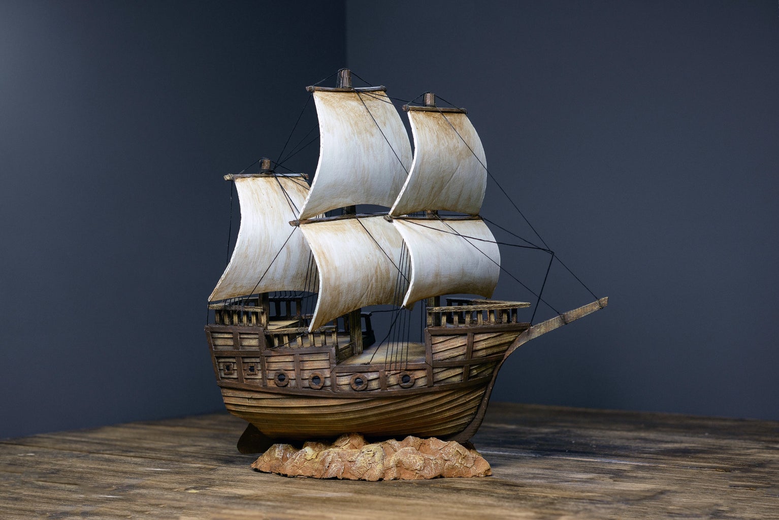 DIY Cardboard Pirate Ship : 8 Steps (with Pictures ...