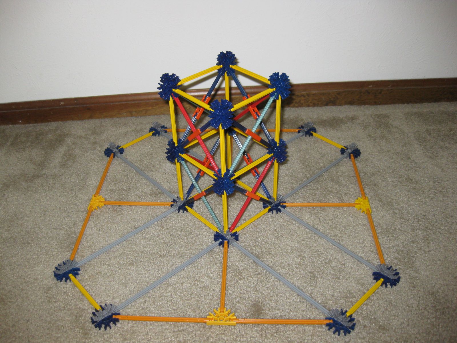 K'nex Tower Crane 16 Steps Instructables
