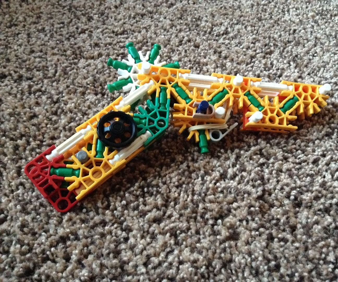 Knex Rubber Band Gun 8 Steps Instructables