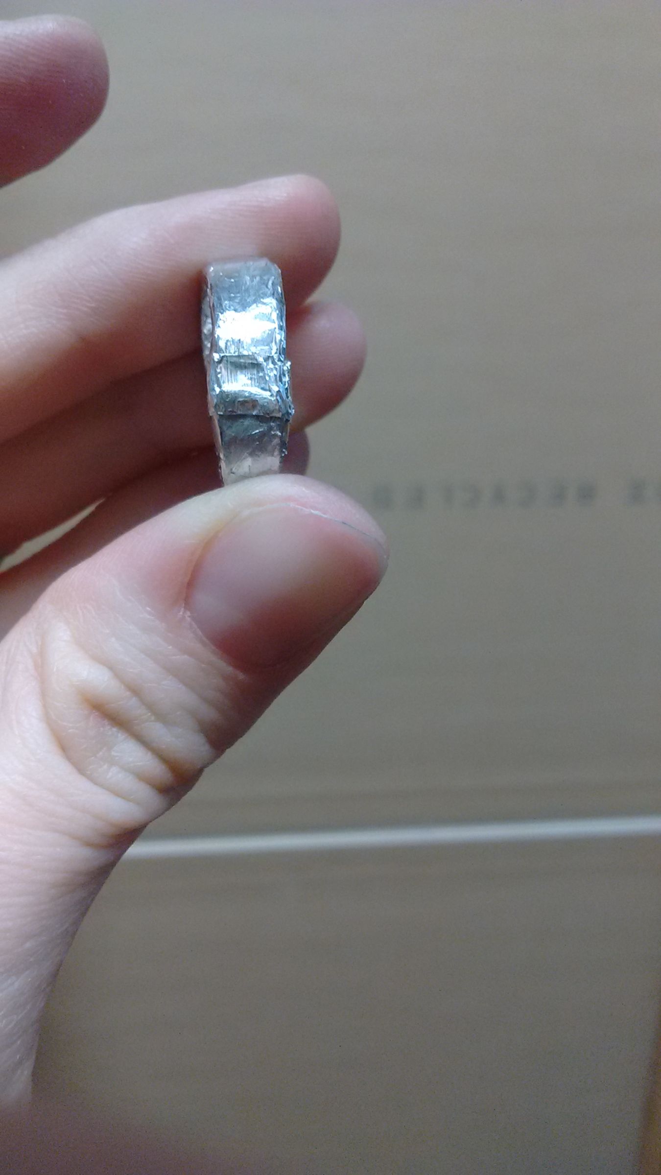 Hammered Aluminum Foil Rings 12 Steps (with Pictures) Instructables
