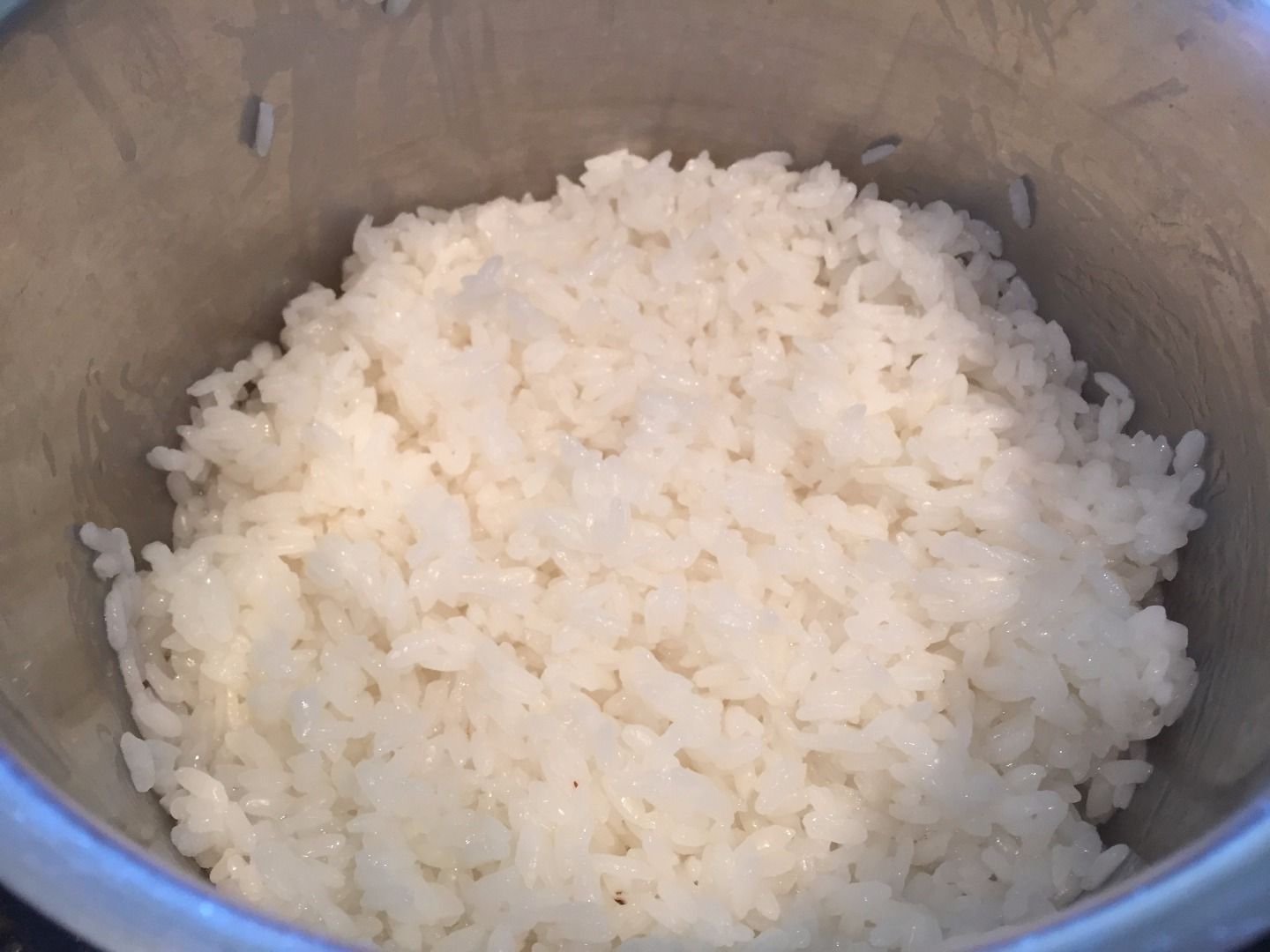 Sushi Rice Cooked In A Pot 4 Steps With Pictures Instructables