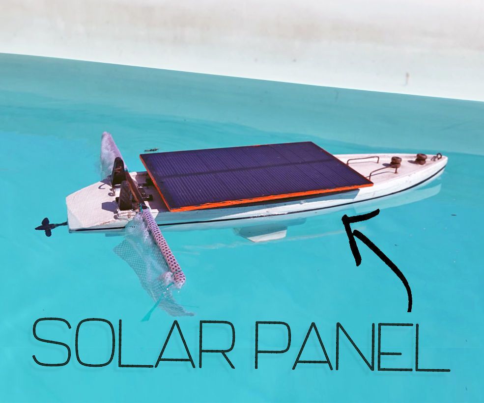Solar Panel Boat for Life Rescue Instructables
