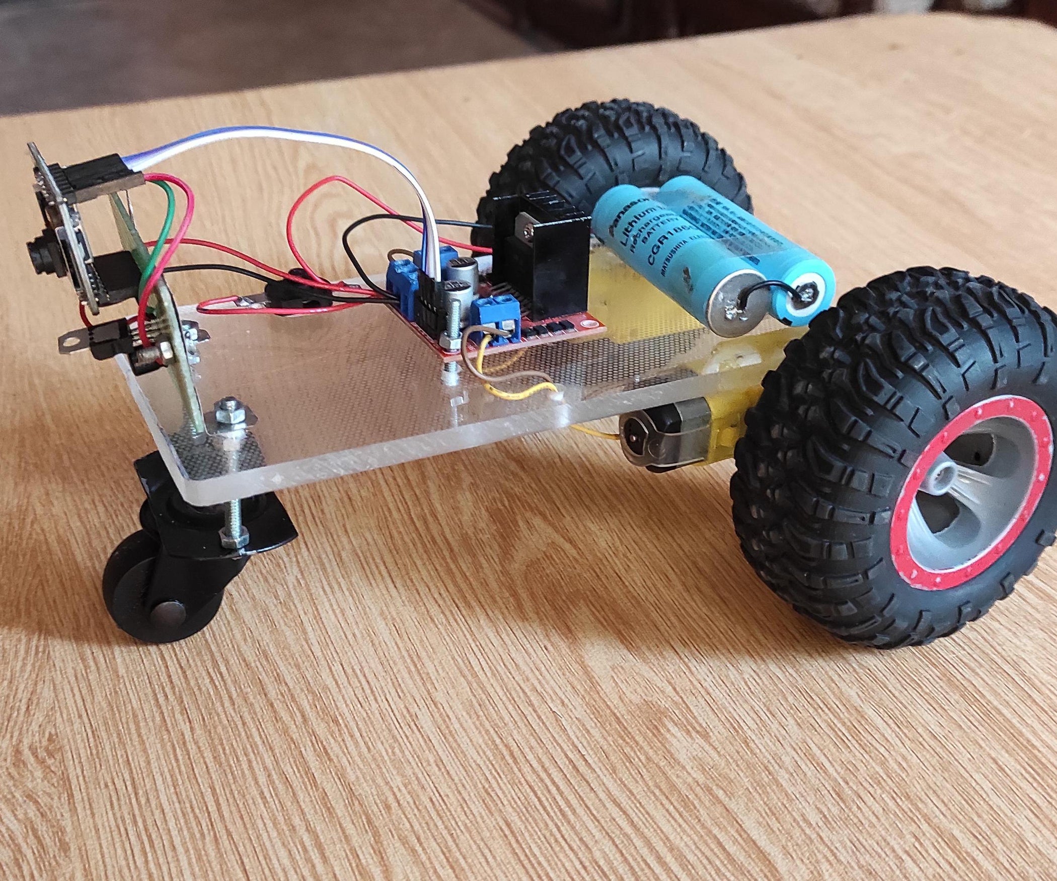 ESP32 CAM Surveillance Car : 8 Steps - Instructables