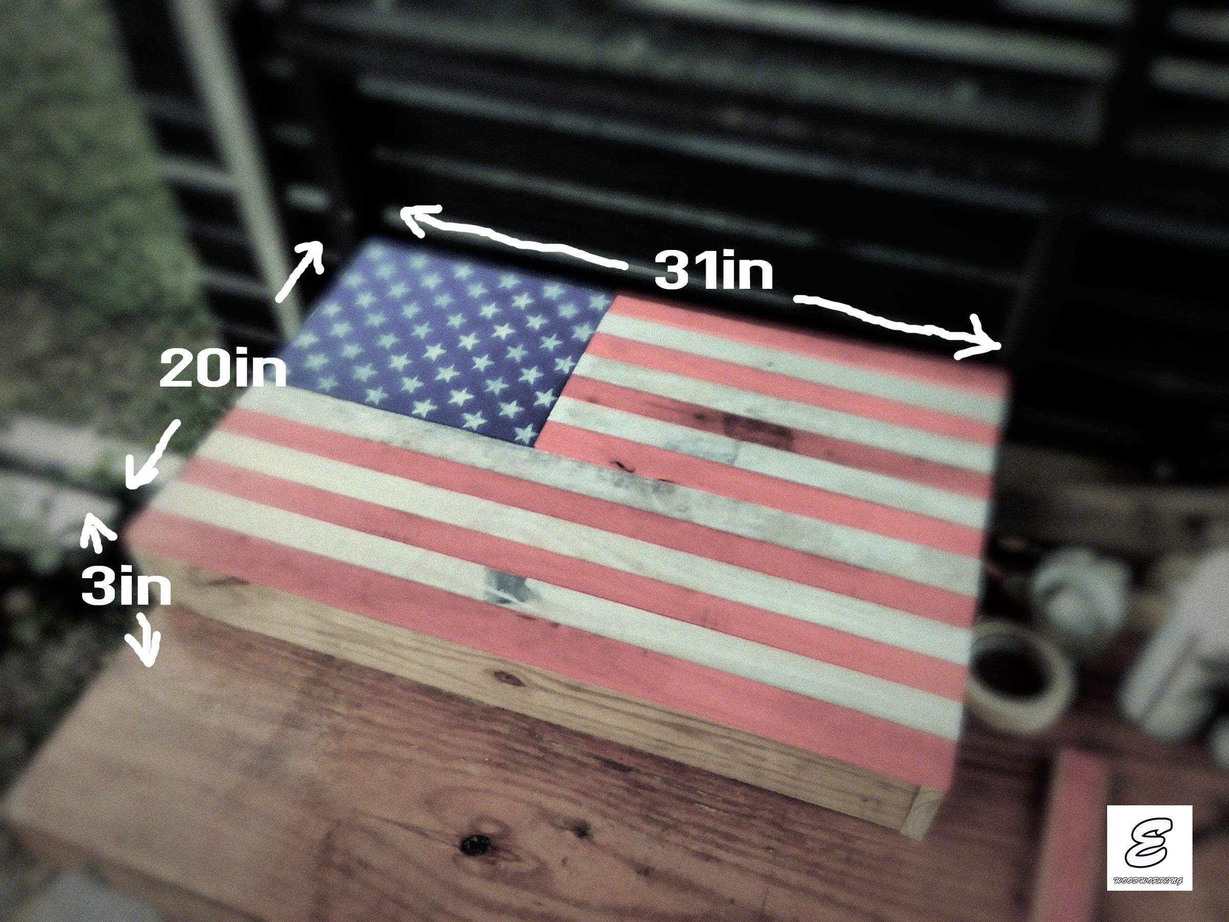 American Flag Concealed Gun Compartment That Hangs on Wall 8 Steps (with Pictures) Instructables